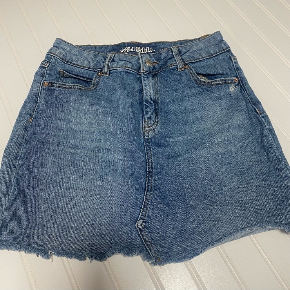 Wild Fable Y2K Jean Mini Skirt Women’s Size 6